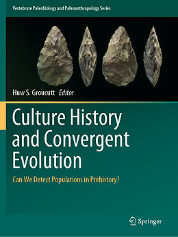 Couverture cartonnée Culture History and Convergent Evolution de 