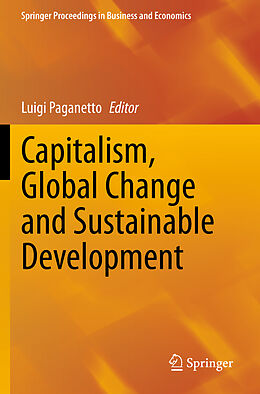 Couverture cartonnée Capitalism, Global Change and Sustainable Development de 