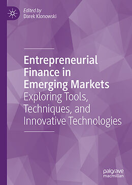 Livre Relié Entrepreneurial Finance in Emerging Markets de 