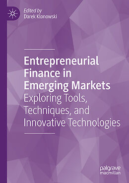 Couverture cartonnée Entrepreneurial Finance in Emerging Markets de 