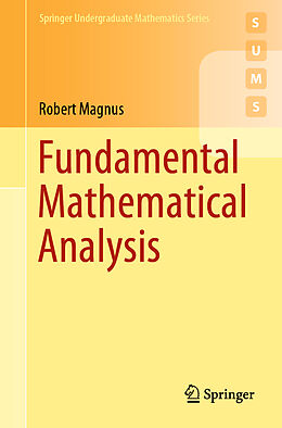 eBook (pdf) Fundamental Mathematical Analysis de Robert Magnus