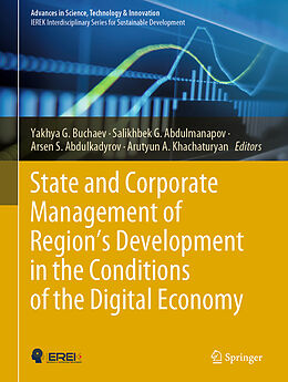 Livre Relié State and Corporate Management of Region s Development in the Conditions of the Digital Economy de 