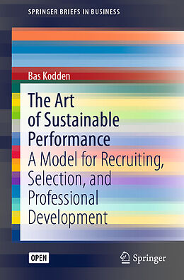 Couverture cartonnée The Art of Sustainable Performance de Bas Kodden