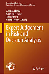eBook (pdf) Expert Judgement in Risk and Decision Analysis de 