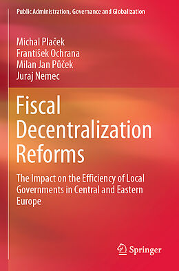 Couverture cartonnée Fiscal Decentralization Reforms de Michal Pla ek, Juraj Nemec, Milan Jan P  ek