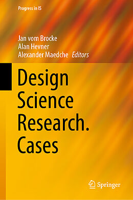 Livre Relié Design Science Research. Cases de 