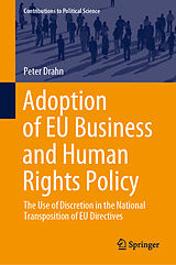 eBook (pdf) Adoption of EU Business and Human Rights Policy de Peter Drahn