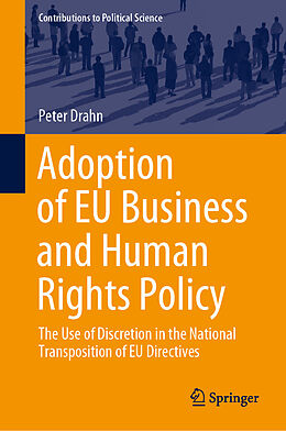eBook (pdf) Adoption of EU Business and Human Rights Policy de Peter Drahn