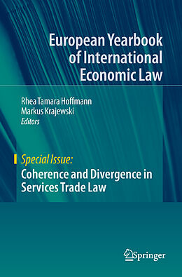 Kartonierter Einband Coherence and Divergence in Services Trade Law von 