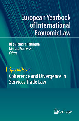 Couverture cartonnée Coherence and Divergence in Services Trade Law de 