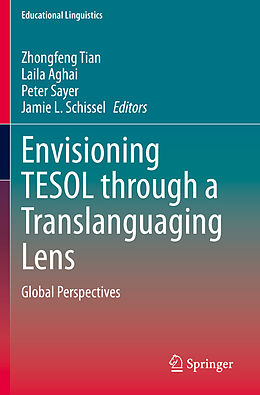 Couverture cartonnée Envisioning TESOL through a Translanguaging Lens de 