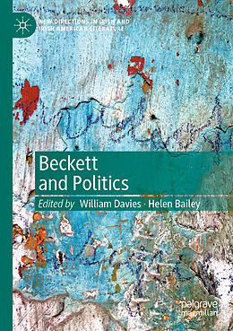 Couverture cartonnée Beckett and Politics de 