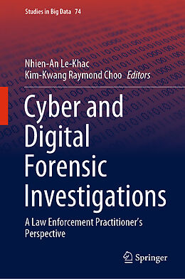 Livre Relié Cyber and Digital Forensic Investigations de 