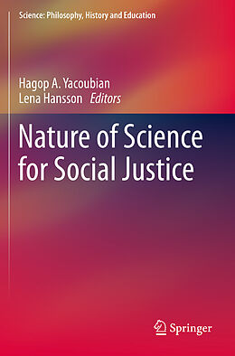 Couverture cartonnée Nature of Science for Social Justice de 