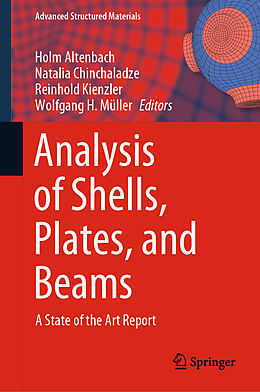 Fester Einband Analysis of Shells, Plates, and Beams von 