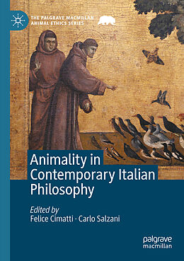 Couverture cartonnée Animality in Contemporary Italian Philosophy de 