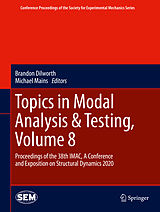 Livre Relié Topics in Modal Analysis & Testing, Volume 8 de 