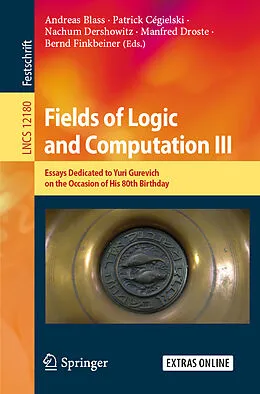E-Book (pdf) Fields of Logic and Computation III von 