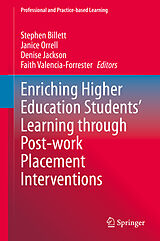 eBook (pdf) Enriching Higher Education Students' Learning through Post-work Placement Interventions de 