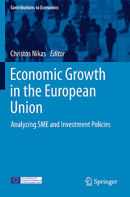 Couverture cartonnée Economic Growth in the European Union de 