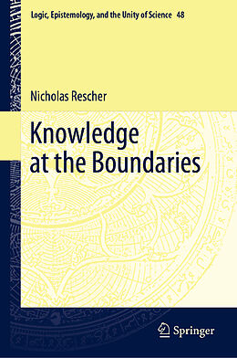 Livre Relié Knowledge at the Boundaries de Nicholas Rescher