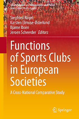 Livre Relié Functions of Sports Clubs in European Societies de 