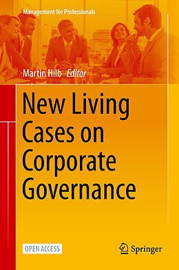 Fester Einband New Living Cases on Corporate Governance von 
