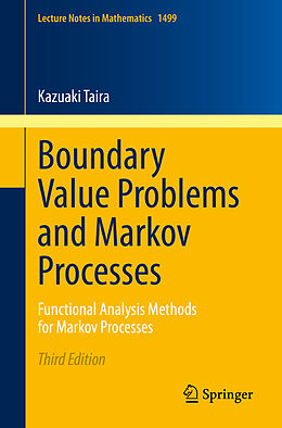 Kartonierter Einband Boundary Value Problems and Markov Processes von Kazuaki Taira
