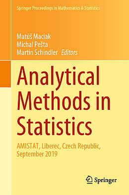 Fester Einband Analytical Methods in Statistics von 