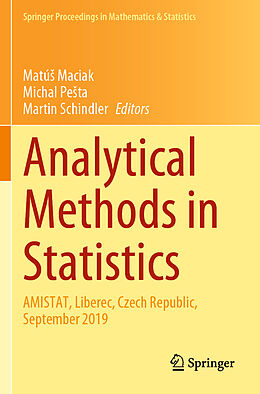 Kartonierter Einband Analytical Methods in Statistics von 