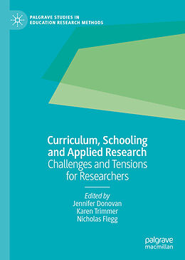 Livre Relié Curriculum, Schooling and Applied Research de 