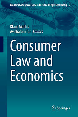 Livre Relié Consumer Law and Economics de 