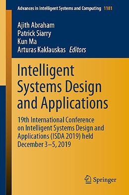 E-Book (pdf) Intelligent Systems Design and Applications von 