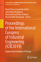 eBook (pdf) Proceedings of the International Congress of Industrial Engineering (ICIE2019) de 