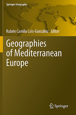 Kartonierter Einband Geographies of Mediterranean Europe von 