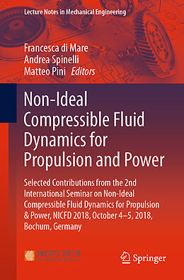 Couverture cartonnée Non-Ideal Compressible Fluid Dynamics for Propulsion and Power de 