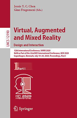 Kartonierter Einband Virtual, Augmented and Mixed Reality. Design and Interaction von 