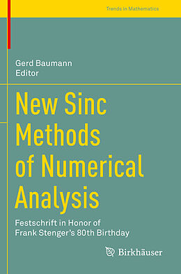 Kartonierter Einband New Sinc Methods of Numerical Analysis von 