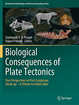 Couverture cartonnée Biological Consequences of Plate Tectonics de 