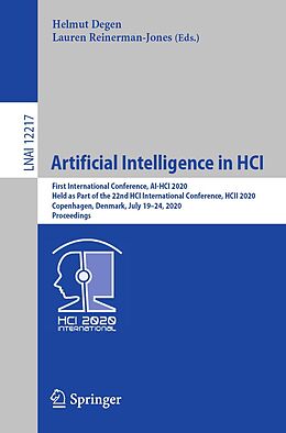E-Book (pdf) Artificial Intelligence in HCI von 