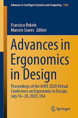 Kartonierter Einband Advances in Ergonomics in Design von 