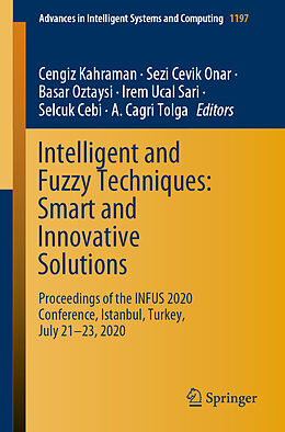E-Book (pdf) Intelligent and Fuzzy Techniques: Smart and Innovative Solutions von 