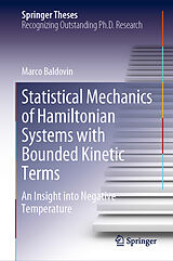E-Book (pdf) Statistical Mechanics of Hamiltonian Systems with Bounded Kinetic Terms von Marco Baldovin