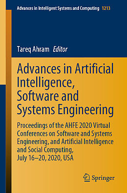 Kartonierter Einband Advances in Artificial Intelligence, Software and Systems Engineering von 