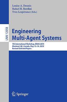 Couverture cartonnée Engineering Multi-Agent Systems de 