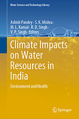 eBook (pdf) Climate Impacts on Water Resources in India de 