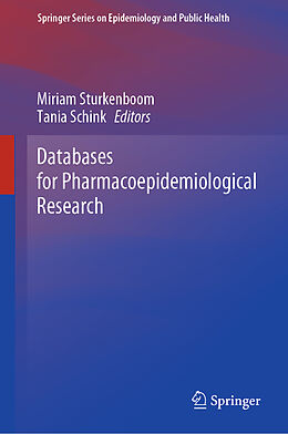 Livre Relié Databases for Pharmacoepidemiological Research de 
