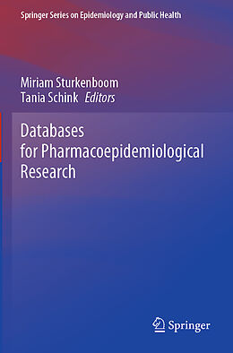 Couverture cartonnée Databases for Pharmacoepidemiological Research de 