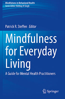 Couverture cartonnée Mindfulness for Everyday Living de 