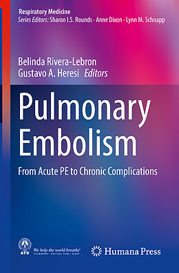 Couverture cartonnée Pulmonary Embolism de 